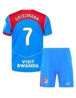 Atletico Madrid Antoine Griezmann #7 Tredjedraktsett Barn 2025-26 Korte ermer (+ bukser)